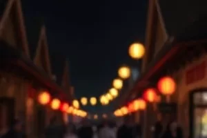 口碑榜作品《雨季维修站》横版缩略图，雨中修车棚