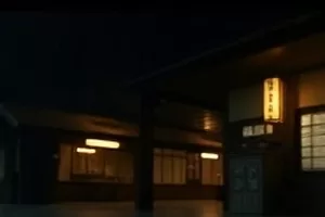 口碑榜作品《慢速列车》横版缩略图，绿皮车厢窗外风景