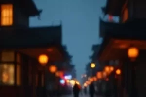 口碑作品《河岸书店》横版封面，临河旧书店门脸