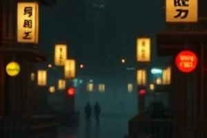 短片《凌晨四点的便利店》横版封面，夜班灯光照亮货架